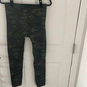Spanx camo leggings